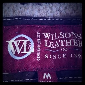 Wilson's leather bomber jacket
